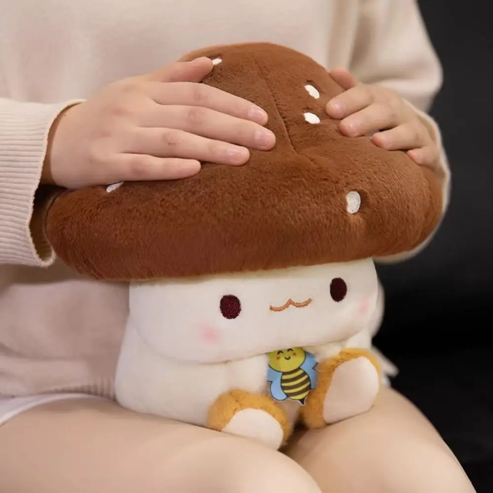 

Stuffed Toys Cartoon Mushroom Plush Doll Fluffy Soft Mushroom Plush Toy 30CM Kawaii Mushroom Stuff Doll Birthday