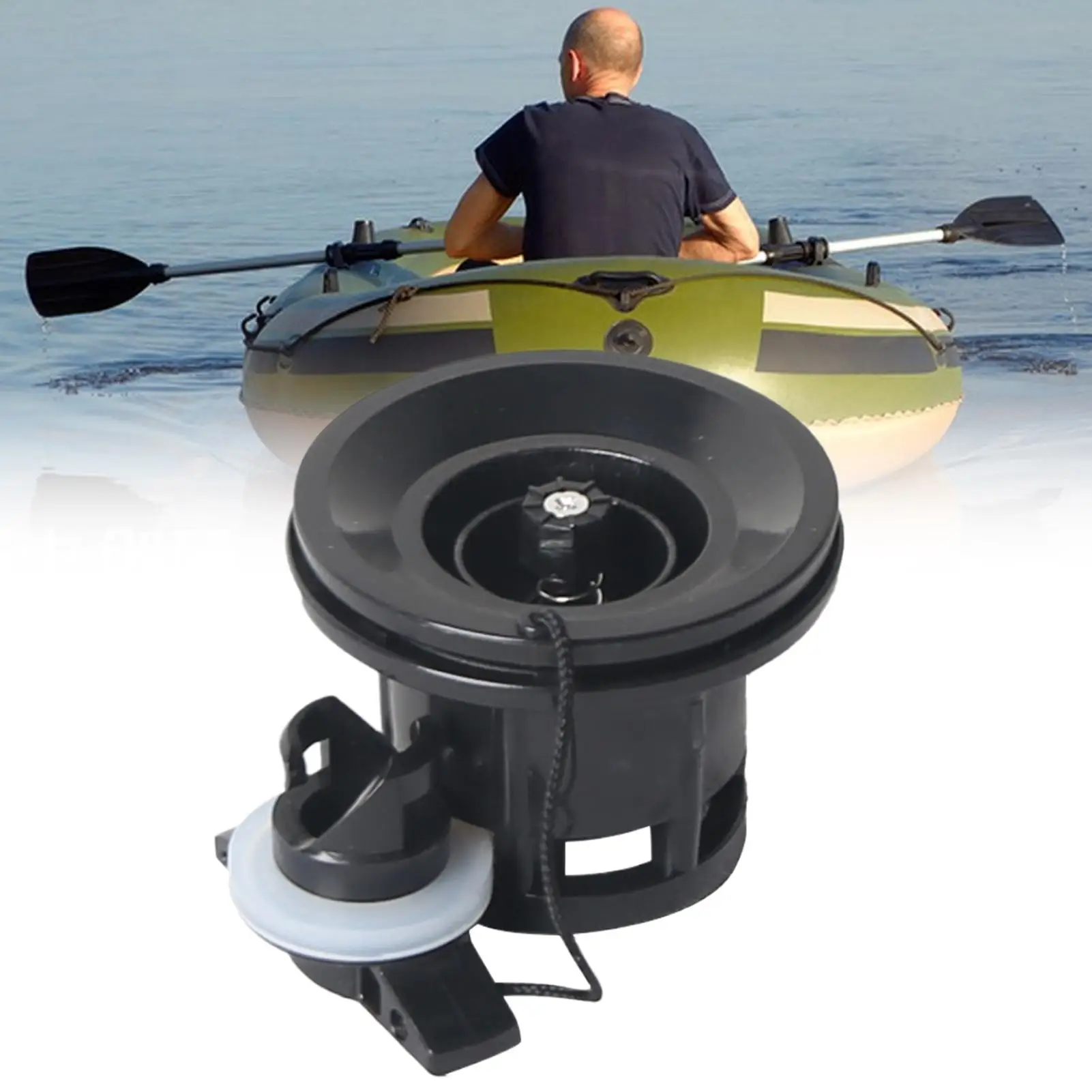 

Air Valve Inflatable Boat Inflatable Boat Kayak Surfboard Plastic Air Valve Assault Boat Rafting Boat Accessories 8-Hole Air Noz