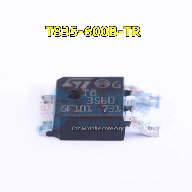 

10 pieces Original T835-600B-TRTO-252-2 8A bidirectional screen T83560 IC chip