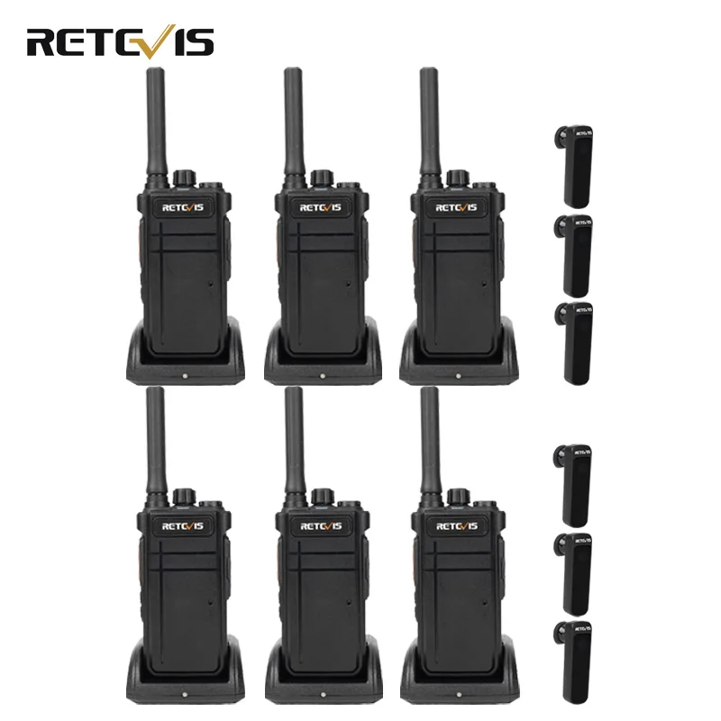 

Retevis Walkie Talkie Bluetooth-compatible RB637 PTT PMR 446 Two-way Radio Portable Radio Walkie-talkies Hotel Restaurant