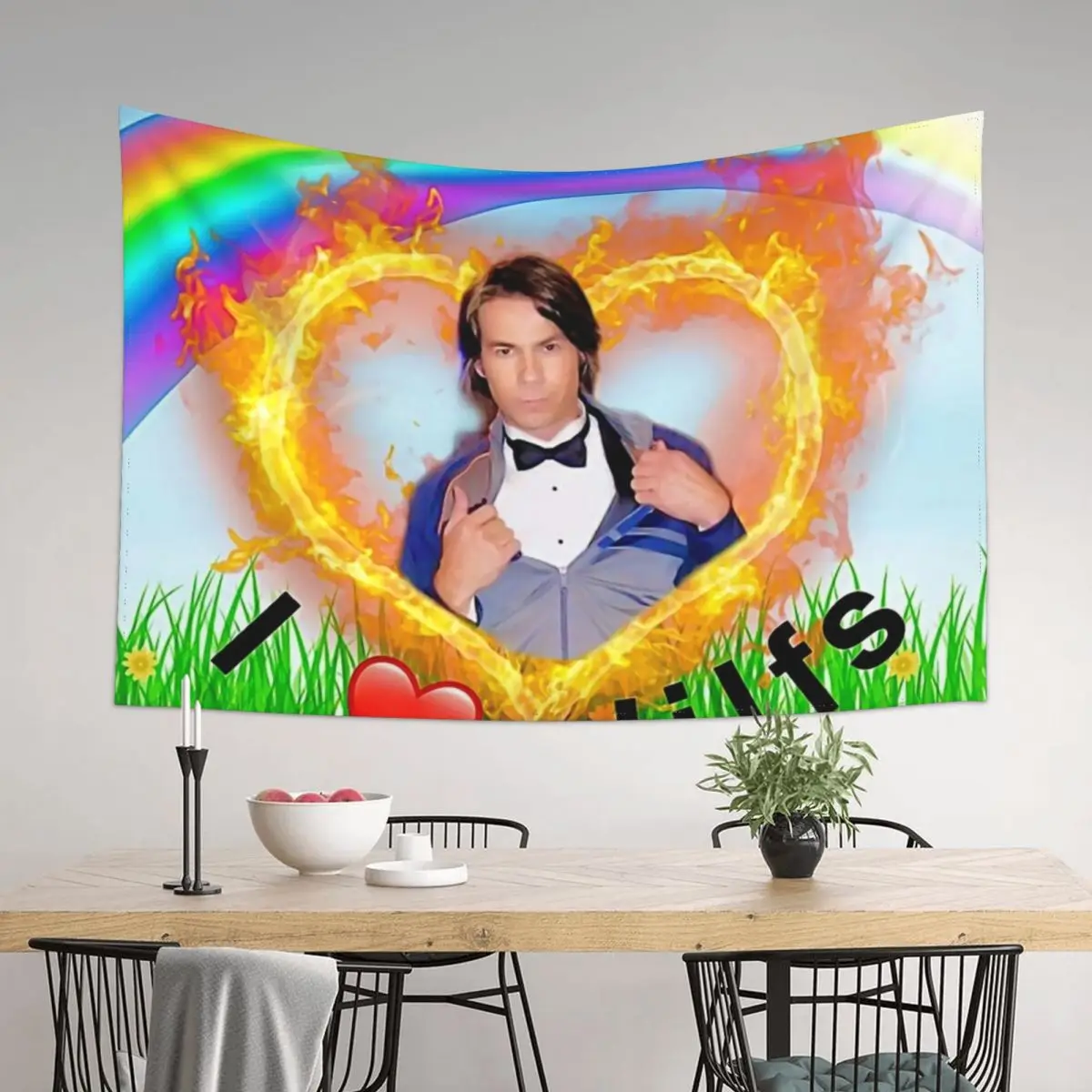 

I love dilfs - spencer shay Tapestry Home Decoration Custom Decoration For Bedroom Tapestry