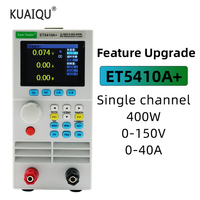 Upgrade ET5410 ET5420 DC Electronic Load Meter 200W/400W Battery Capacity Tester Power Test Aging Instrument 150V/40A  500V/15A