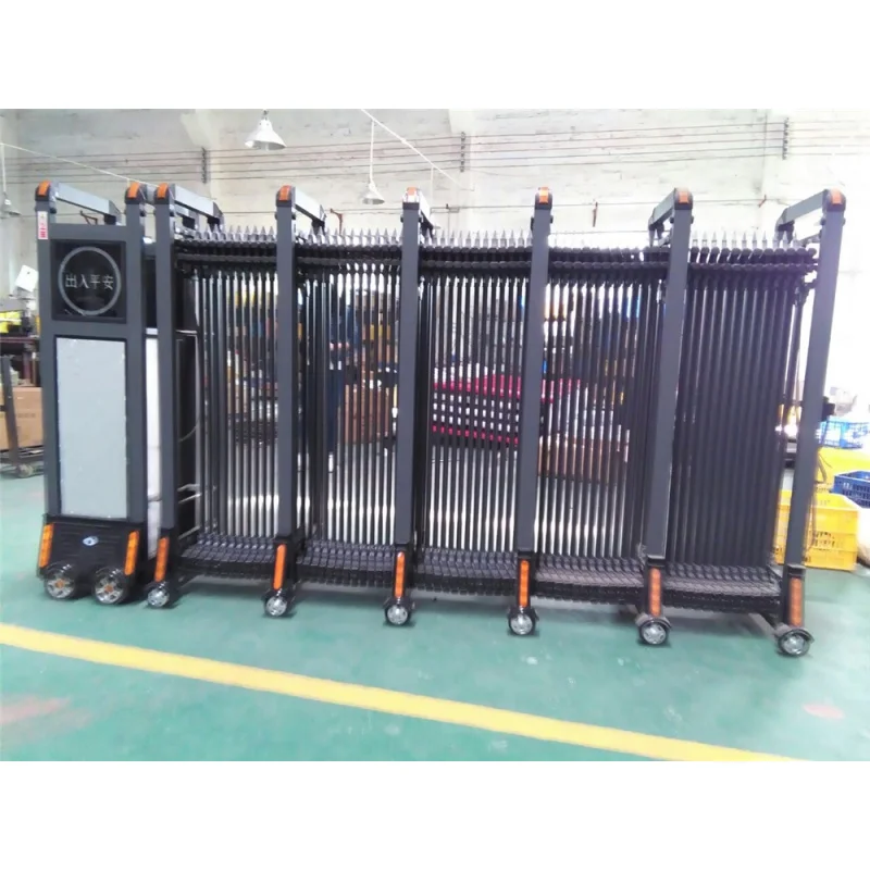 custom.Sliding Folding Fashionable Security Fabricated Steel with Nice Aluminum Automatic Retractable QG-L1723