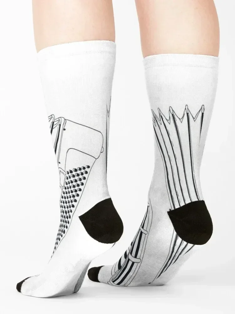 الأكورديون الجوارب كرة القدم عيد الميلاد الكثير الصالة الرياضية الجوارب الرجال النساء لوكس الرجعية الأزهار النساء الجوارب الرجال #4