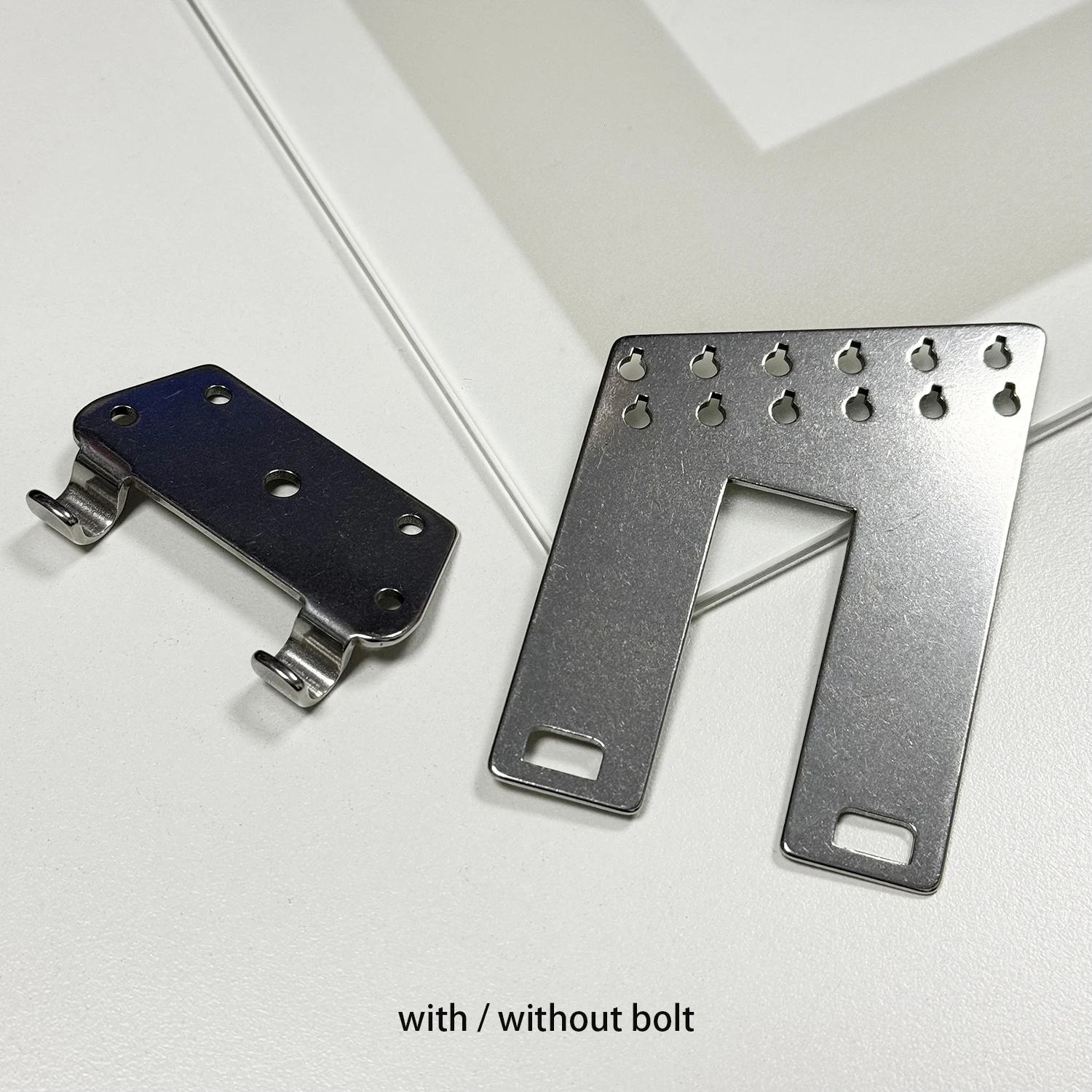 12-string Vintage Trapeze Tailpiece Reinforced Thicker Chrome Bracket For Rickenbacker Without 2 Strap Bolt Electric Guitar Part