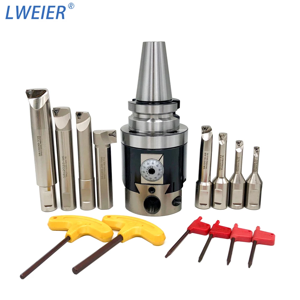

CNC Tools High Quality BT40 NBH2084 Micro Boring Cutters Boring Heads Sets