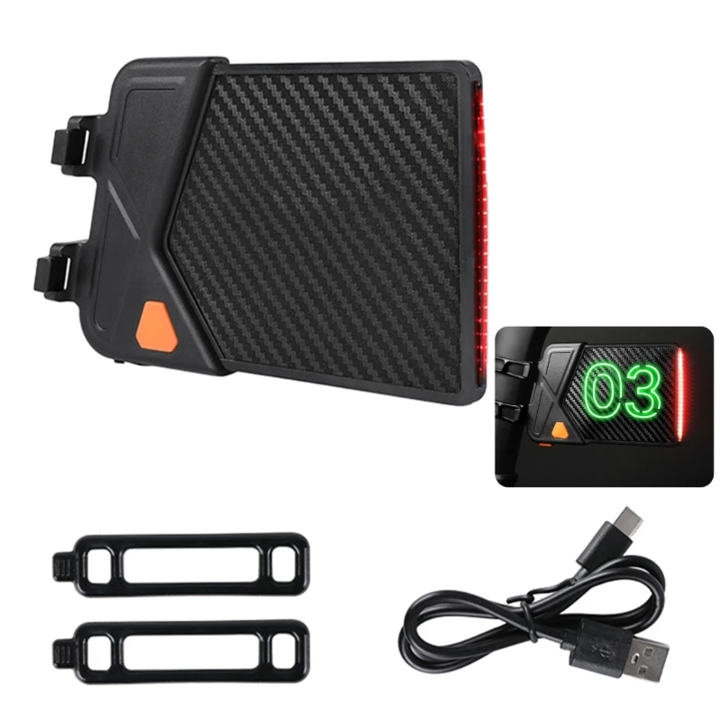 

Rechargeable Road Bike Rear Light Bicycles Tail Light Safety Warning Rear Lamp Bicycles License Plate LED Tail Light