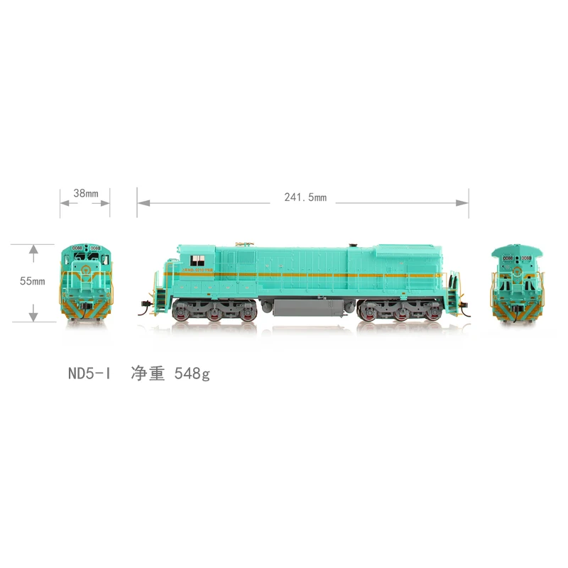 BACHMANN Train Model Chinese Series HO 1/87 Simulation ND-5 Diesel Locomotive CD01013 Train Model Toy