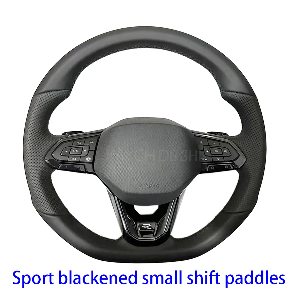 Shift Paddle Leather Multifunctional Steering Wheel For Volkswagen Jetta Golf Tiguan CC Passat MQB Platform