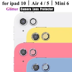 Glitter Metal Ring Camera Lens Protector for Ipad 10 Air 5 Air4 10.9 Mini 6 8.3 Inch 2022 Diamond Camera Protection Case Cover