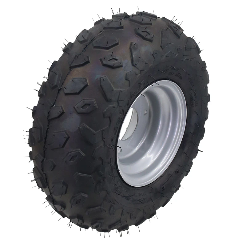 Suitable for modifying the thick vacuum tires of the Little Bull Hummer beach bike 145/70-6 off-road wheel assembly