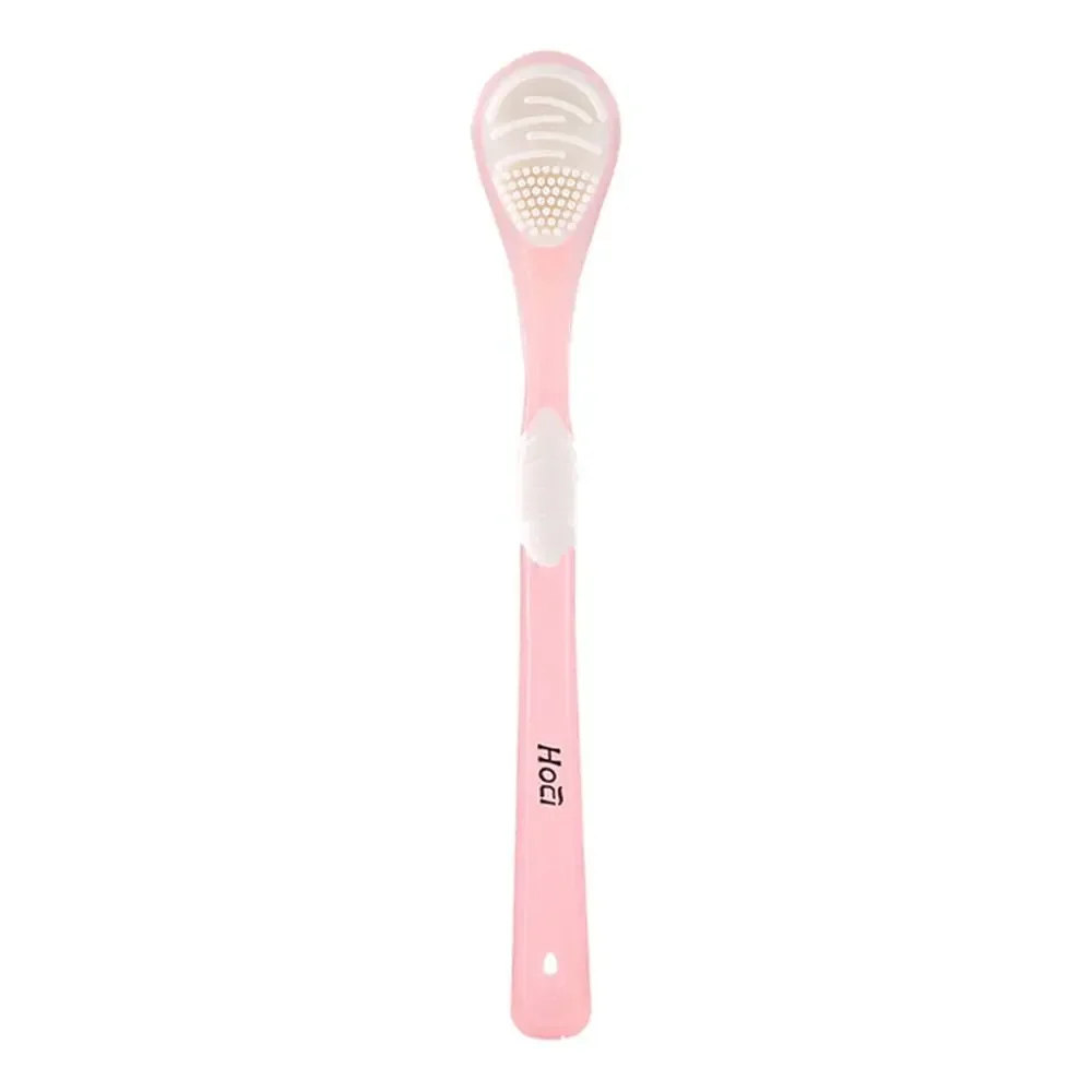 Cleaning Oral Hygiene Tools Tongue Scraper Toothbrush Fresh Breath Double Side Tongue Cleaner Brush For Tongue Cleaner 혀클리너