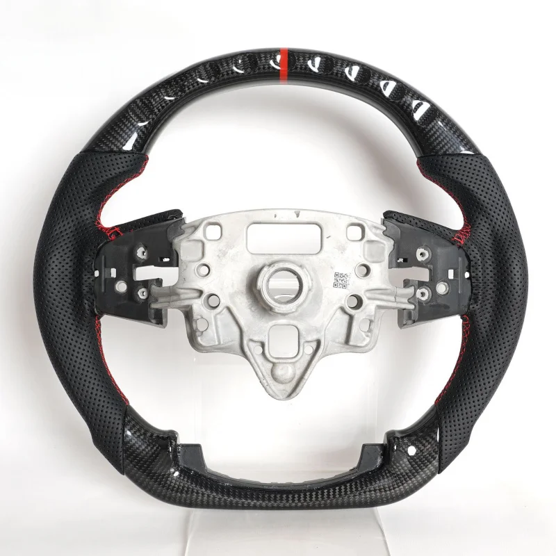 

For GMC Sierra (2020-2021) American Spec Carbon Fiber Sport Steering Wheel (Modified Upgrade Part)