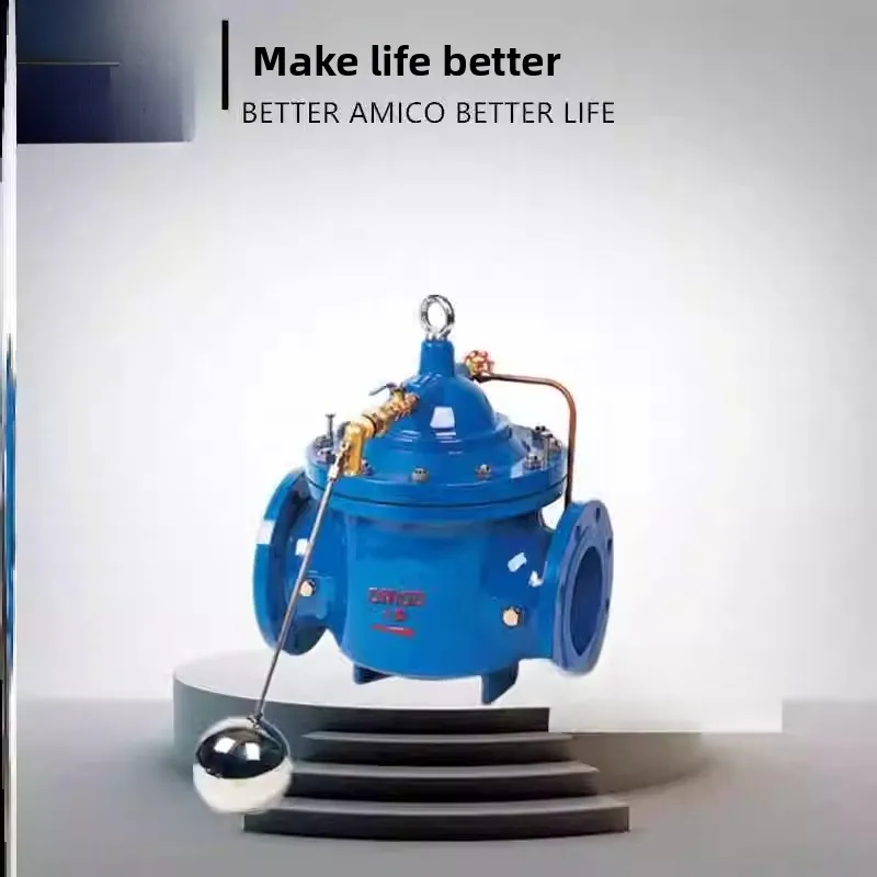Valve 100X remote control float valve, automatic replenishment valve, water level and liquid level hydraulic control valve