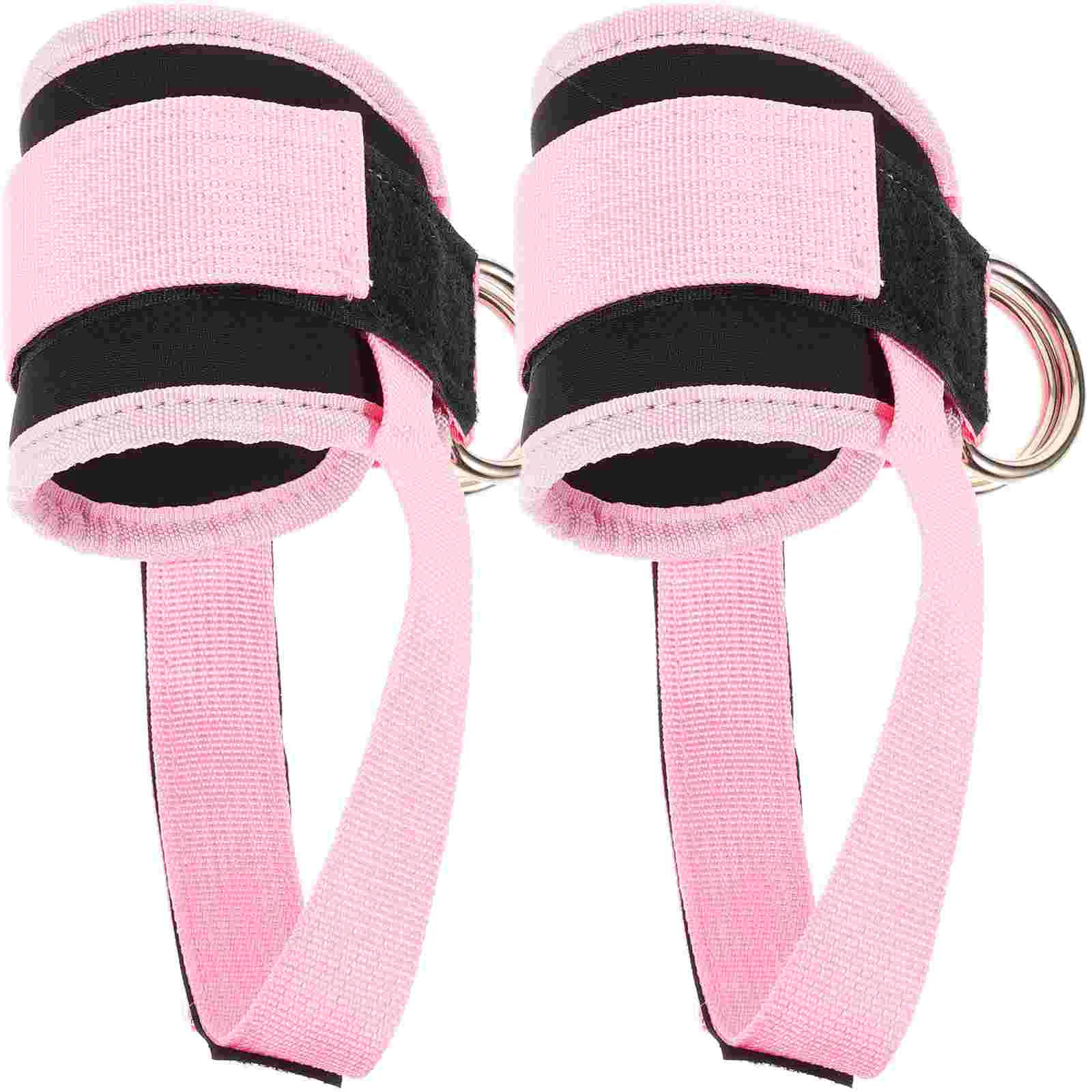 

Ankle Buckle Strap for Cable Machine Adjustable Womens Gym Accessories Polyester Bind