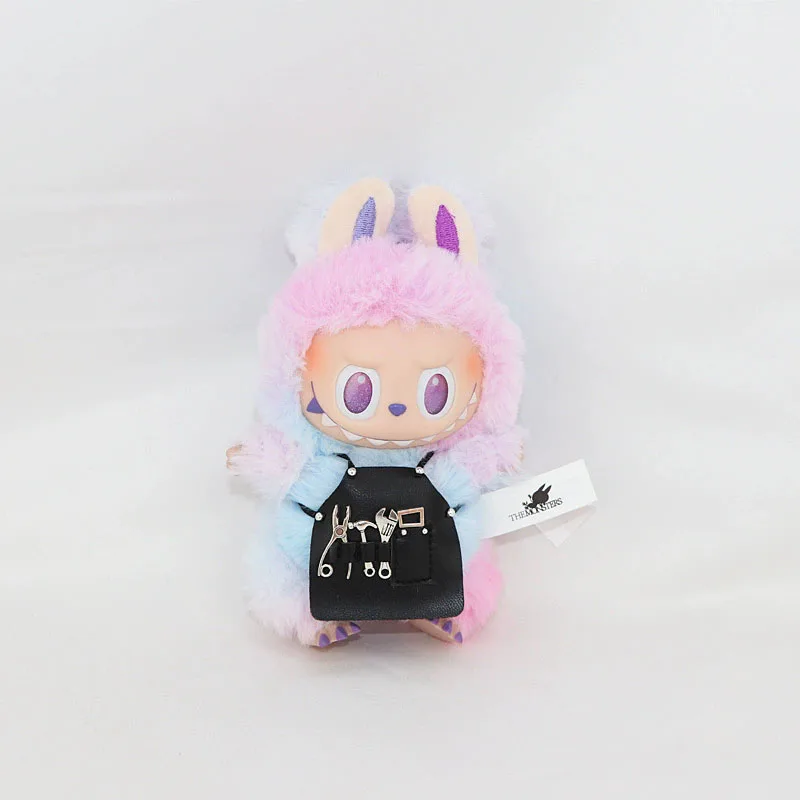 น่ารัก Mini Plush ตุ๊กตาอุปกรณ์เสริมเสื้อผ้าสําหรับ Labubu Mini ซ่อมเครื่องมือน่ารักของเล่นตุ๊กตาอุปกรณ์เสริมของขวัญ