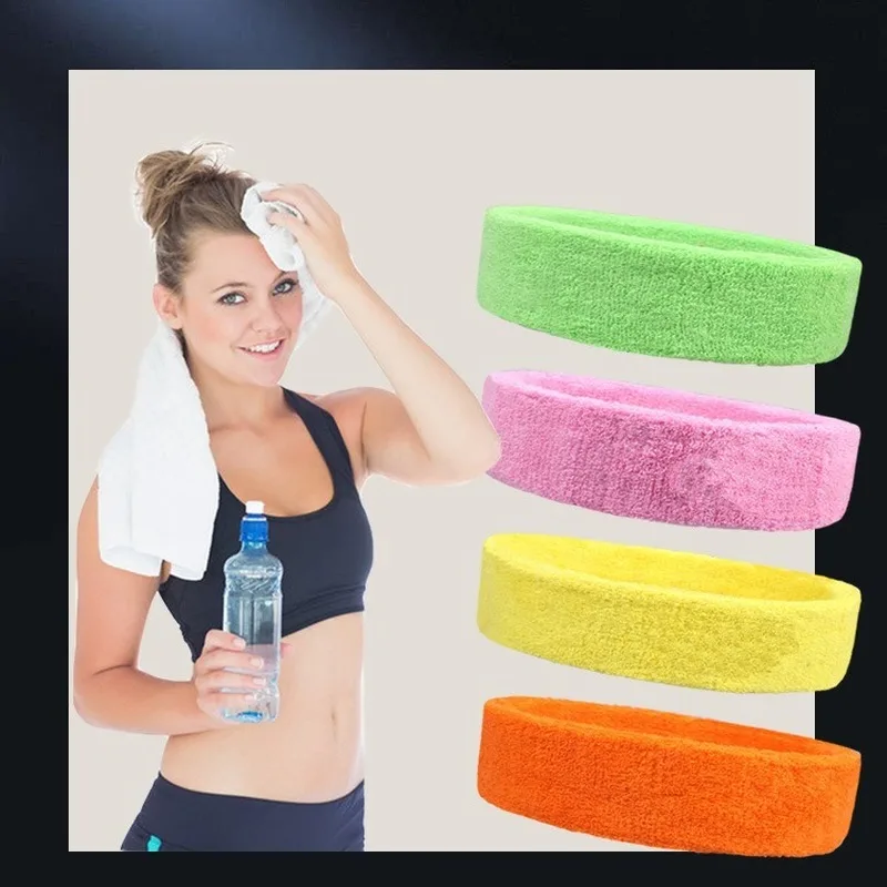 2PCs Wrist Sweatband+1PC Headband Elastic Sport Wristband Gym Wrist Brace Support Sweat Band Tennis Volleyball Wrist Protector