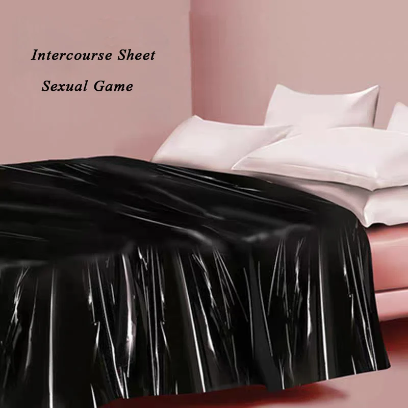 Intercourse SM Waterproof Oilproof Adult Sex Bed Cover Couple Game Flirting Sheet Bondage Wet Oil Play Sexy Toy Leather Product