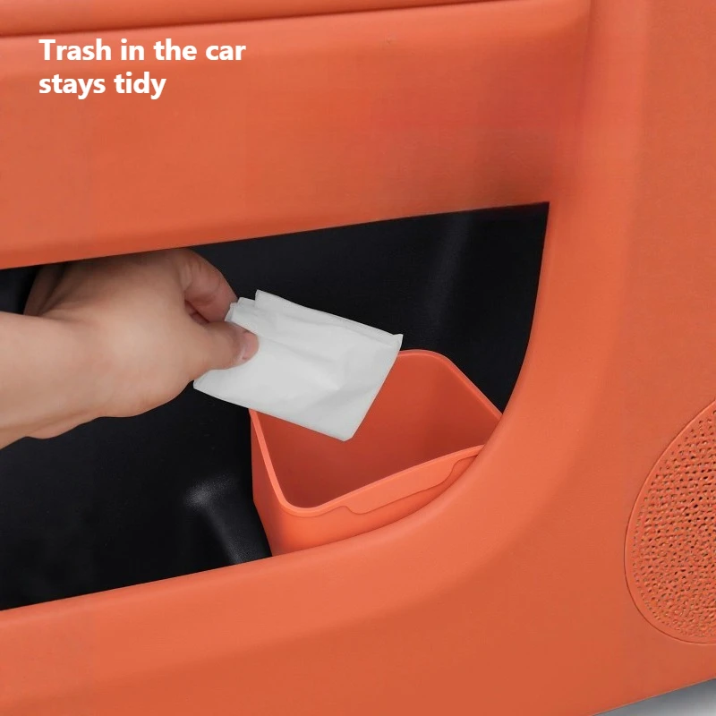Silicone Car Door Storage Box Trash Can Multifunctional Auto Door Storage Bucket Umbrella Organizer for Car Accessories