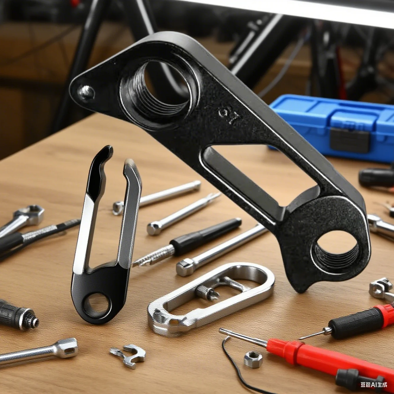 

Вешалка для заднего переключателя велосипеда из сплава с ЧПУ - хвостовой крючок подходит для велосипедов на выносливость SCULTURA, простая установка