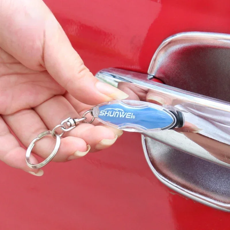 Resin Anti-static Keychain Portable Remove Electrostatic Key Rings for Cars Auto Static Body Static Eliminator Discharger