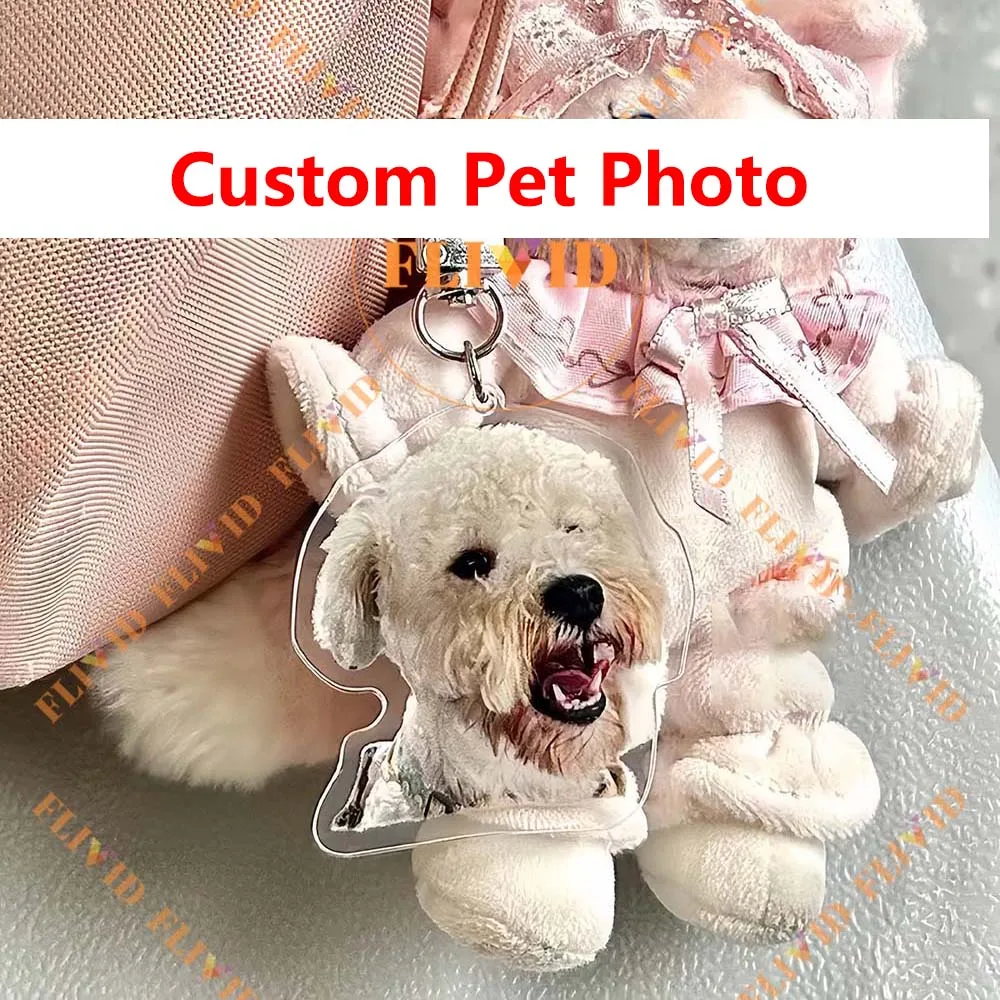 

Custom Personalized Cat Tags Customized Dog Tag Pet Accessories Memorial Gift Double Sided Acrylic Puppy Personalized Tags