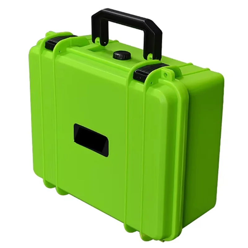 A95I-Vigia portatile di grande capacità Custodia rigida in plastica addensata per attrezzature Hardware Cassetta degli attrezzi Archiviazione di strumenti con spugna