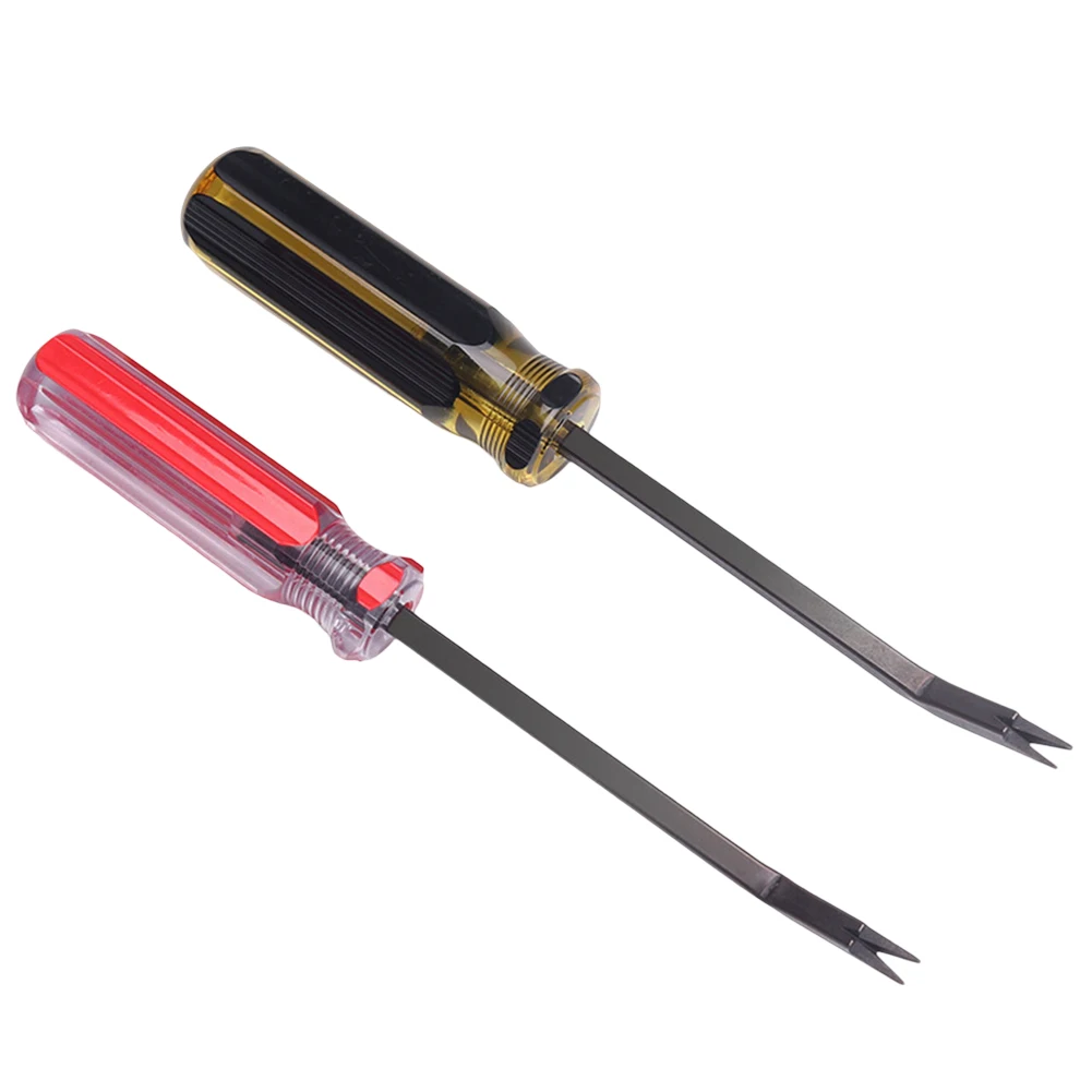 

Staple Remover Staple Puller Nail Puller Tool Remove Staples V Shaped Screwdriver Pullers Tool Pry Bar Disassembly Hand Tool