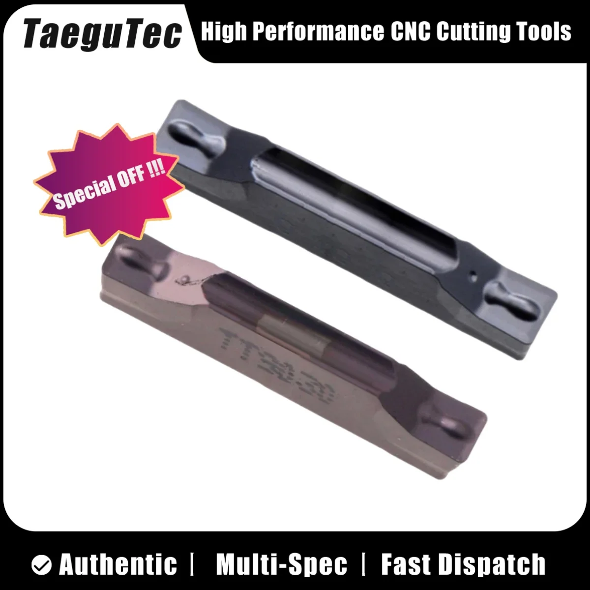 

TaeguTec оригинальный TDT4E 3E 3.00E 2E 1,30-04,4 0,2 0,0 0,00-RU TT9080 TT9030 TT7220 TT6080 вставка с канавкой 10 шт.