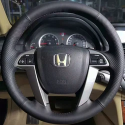 Coprivolante personalizzato per Auto in vera pelle 100% adatto per Honda Accord 8 Odyssey Pilot accessori interni Auto