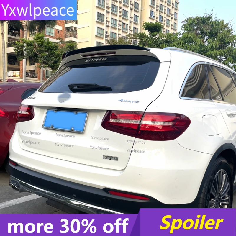 

ABS Rear Roof Spoiler Wing Car Accessories for Mercedes Benz GLC X253 SUV Glc 200 Glc260 Glc300 2016 2017 2018 2019 2020 2021