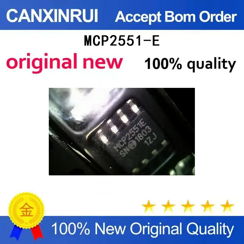 

(5-100 Pieces) MCP2551-E/SN MCP2551 SOP-8 Integrated Circuit IC Chip Spot Supply