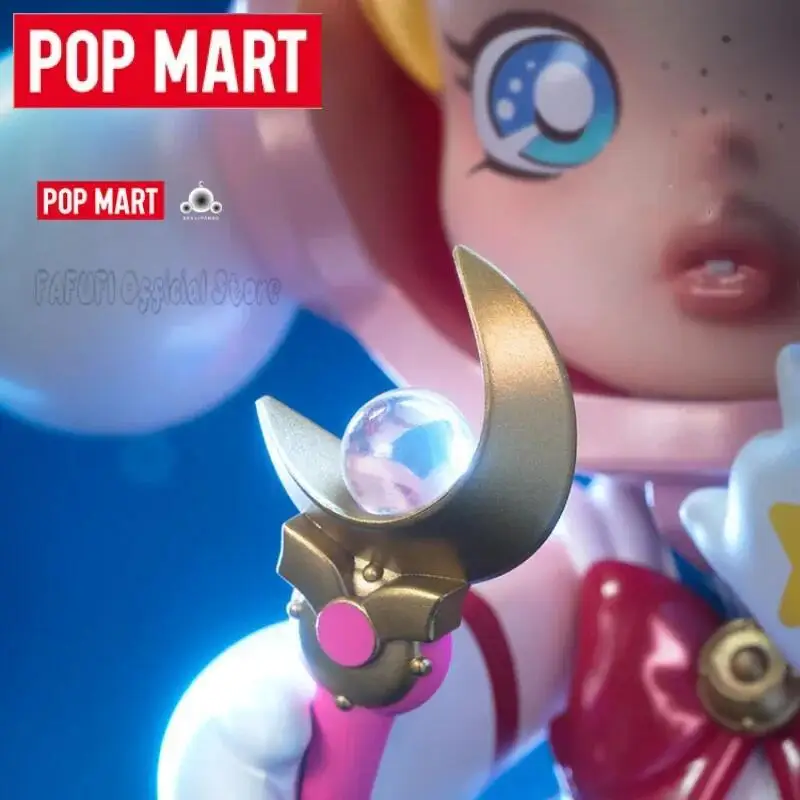 POPMART SKULLPANDA Sailor Moon Series figura de acción de Anime caja ciega Guess Bag adorno figuritas modelo de muñecas de escritorio