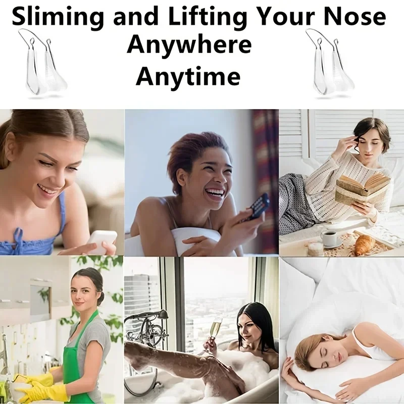 الأنف حتى رفع تشكيل المشكل تقويم العظام كليب الجمال التخسيس كليب استقامة أداة مدلك الأنف حتى الأنف مصحح كليب #4