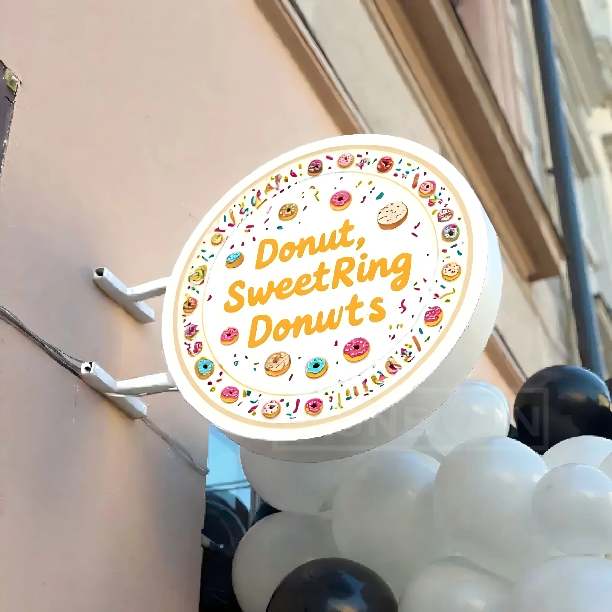 Papan Tanda Lampu LED Kustom, Papan Tanda Akrilik, Papan Tanda Bisnis Bercahaya, Papan Nama Terang untuk Pintu Masuk, Luar Ruangan, Rumah, Toko, Logo, Huruf, Tanda