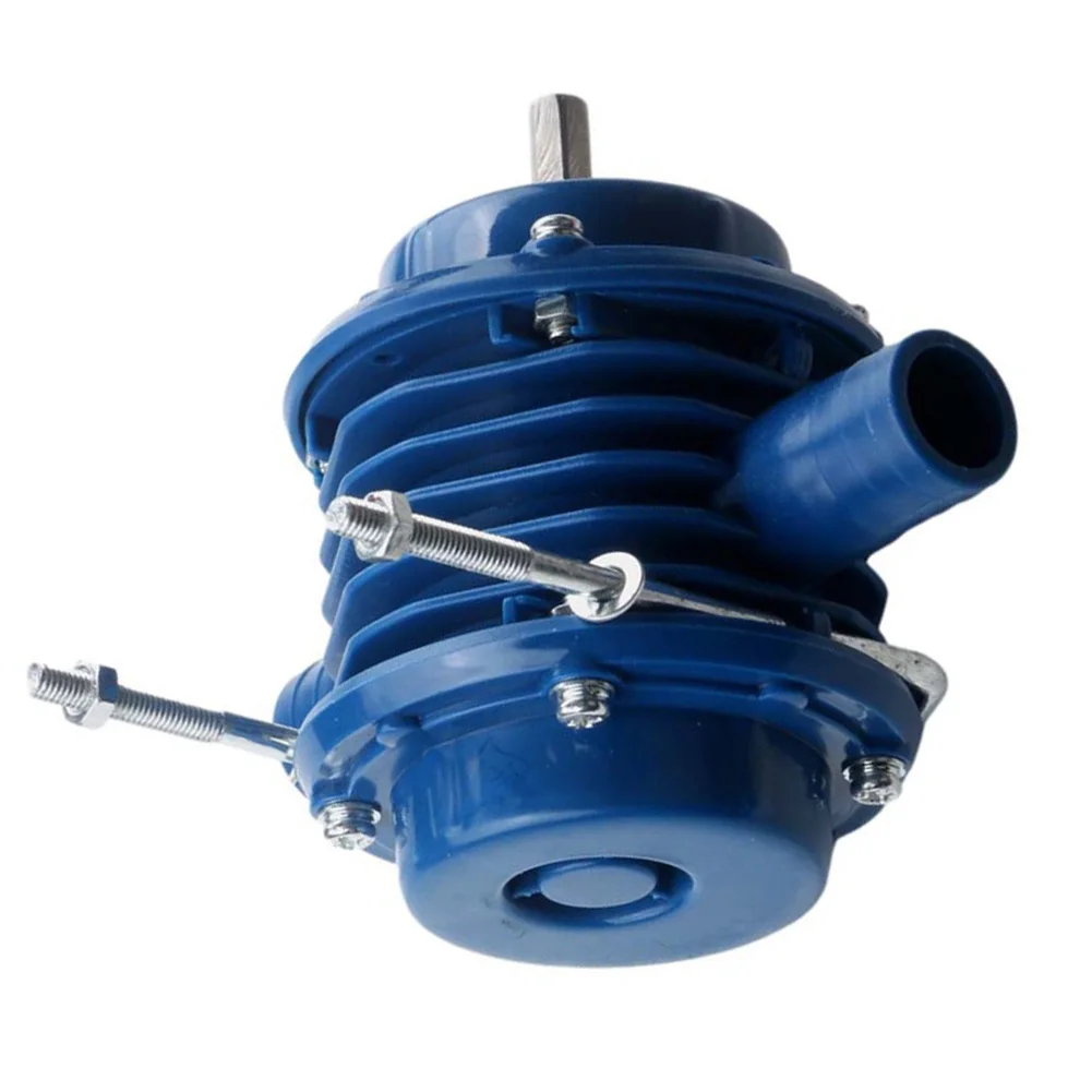 Centrifuga a olio 12,5 * 10,77 * 7,89 cm Sostituzione della pompa dell'acqua in metallo blu Trapano autoadescante Parti di facile installazione