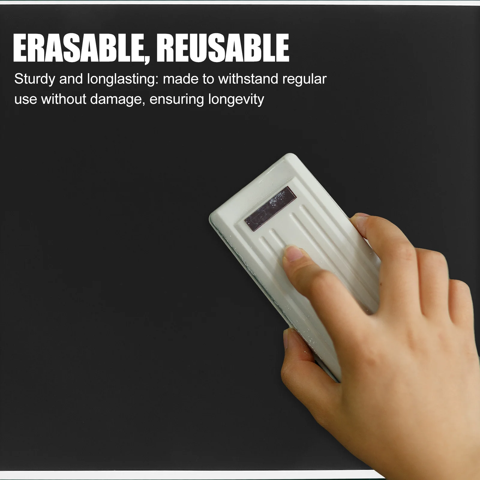 20 Buah Stiker Papan Tulis Label Besar yang Dapat Dihapus dan Digunakan Kembali untuk Wadah Stoples Tempat Penyimpanan Dapur Kantor Rumah Organisasi