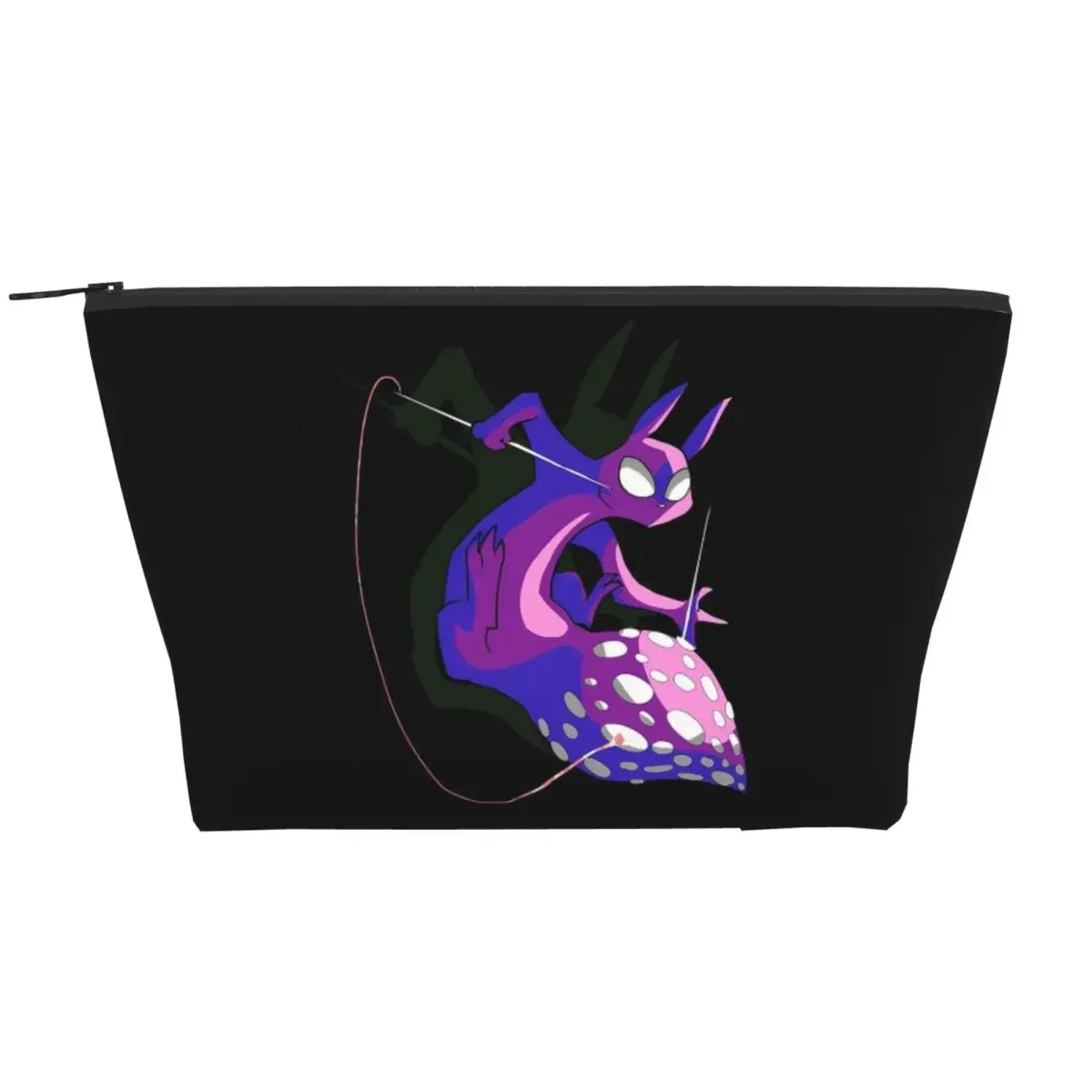 Rain World Downpour Alugcats Makeup Bag for Women Cosmetic Bags Travel Toiletry Storage Pouch Organizer Dopp Kit Box