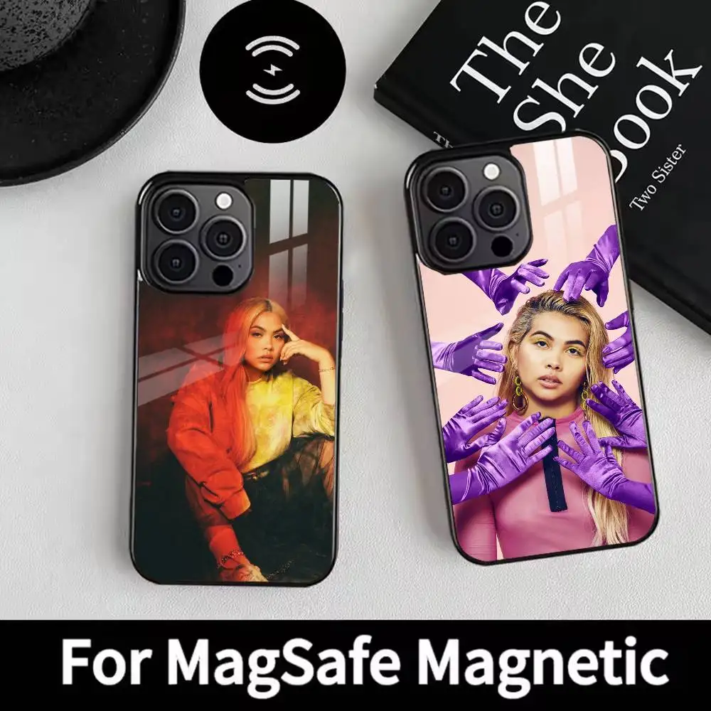 Singer H-Hayley K-Kiyoko Phone Case For iPhone 17 16 15 14 13 12 Pro Max Plus for Magsafe Wireless Magnetic Cover