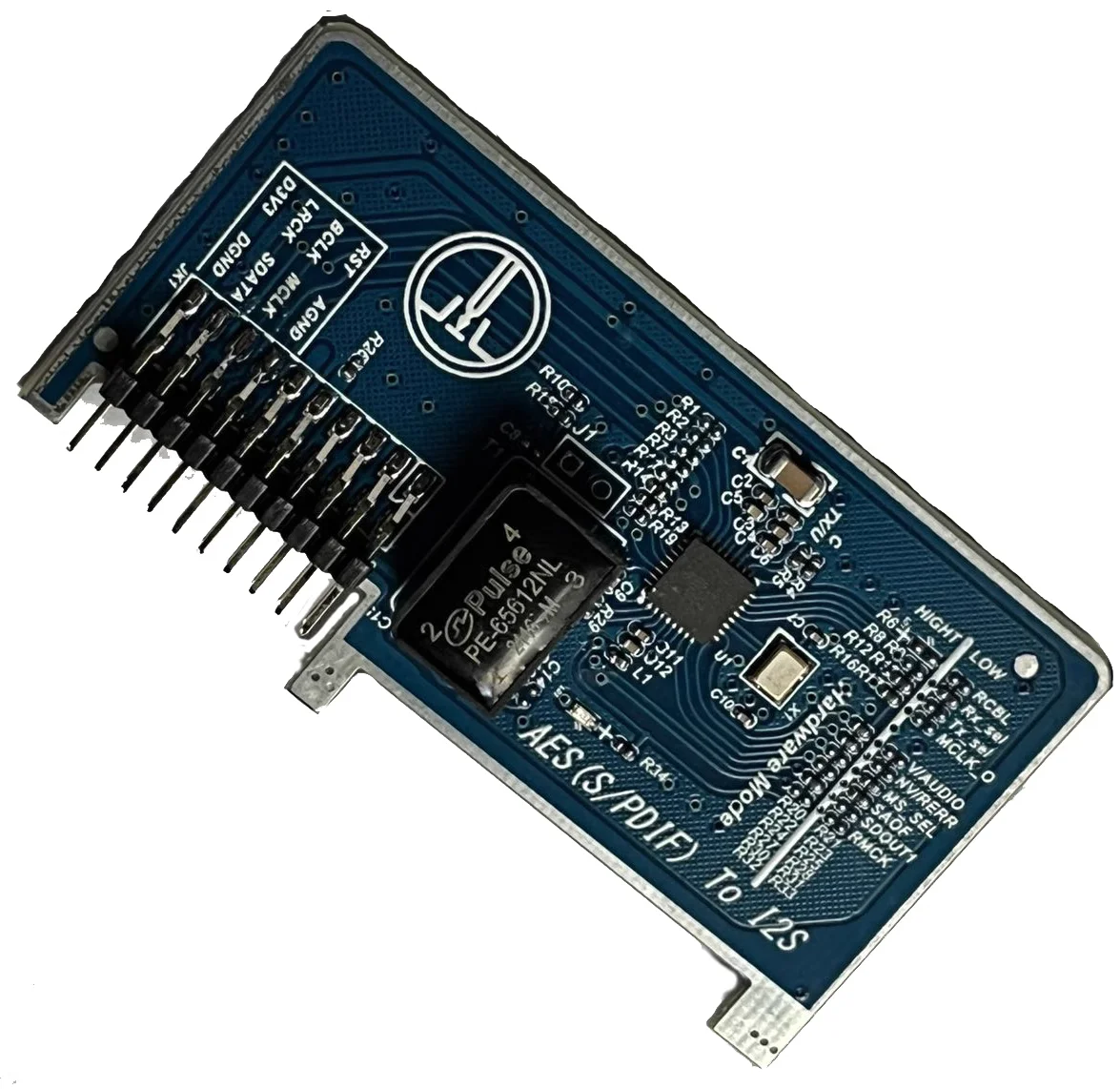 

I2S receiver AES/SPDIF coaxial to I2S board