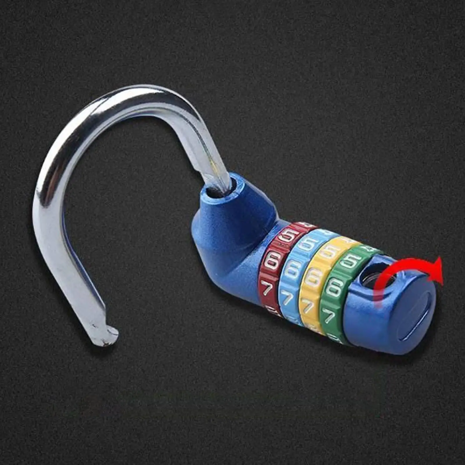 Waterproof 4 Digit Combination Padlock Digital Lock Outdoor for Gym Locker