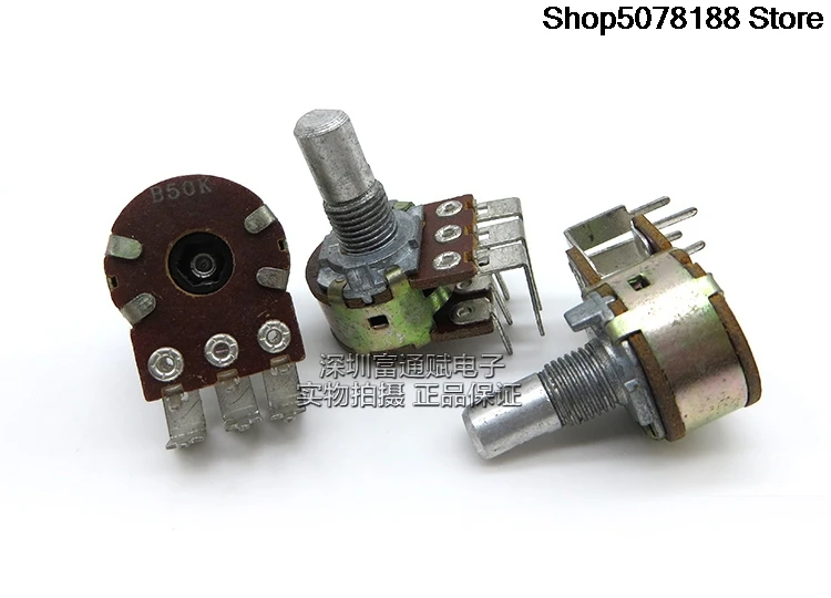 Potentiomètre double volume Premium 148 type 16 B50K 15 semi-axe de Taiwan