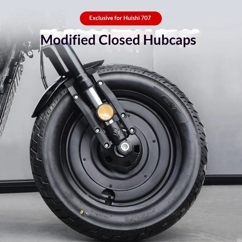 【Premium】For Benda Graystone 707: Modified closed wheel hub covers, front and rear tire protection rings, metal decorative cover