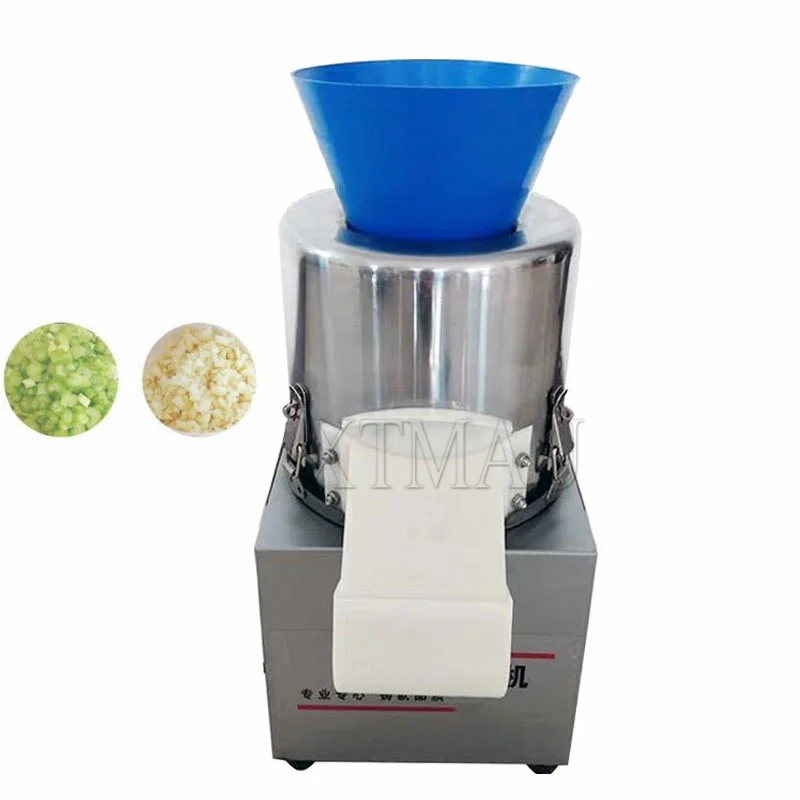 Electric Vegetable Cutter Chili Mincing Machine Grinder Stainless Steel Food Processing Machine 2.5kg / min