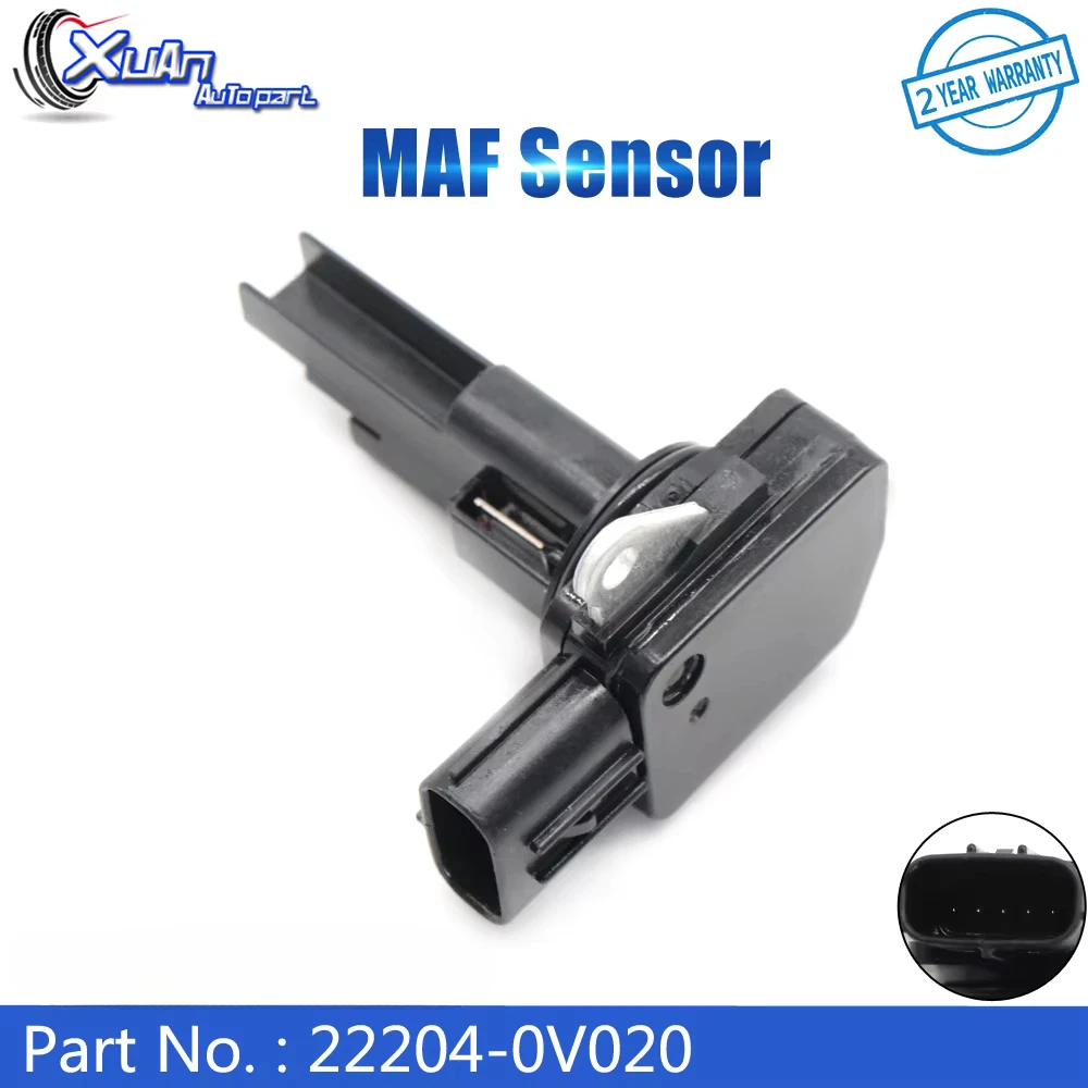 XUAN MAF MASS AIR FLOW METER SENSOR 22204-0V020 For Toyota Corolla Tundra 4Runner Avalon Camry Lexus RX450 CT200h Scion TC XD IQ