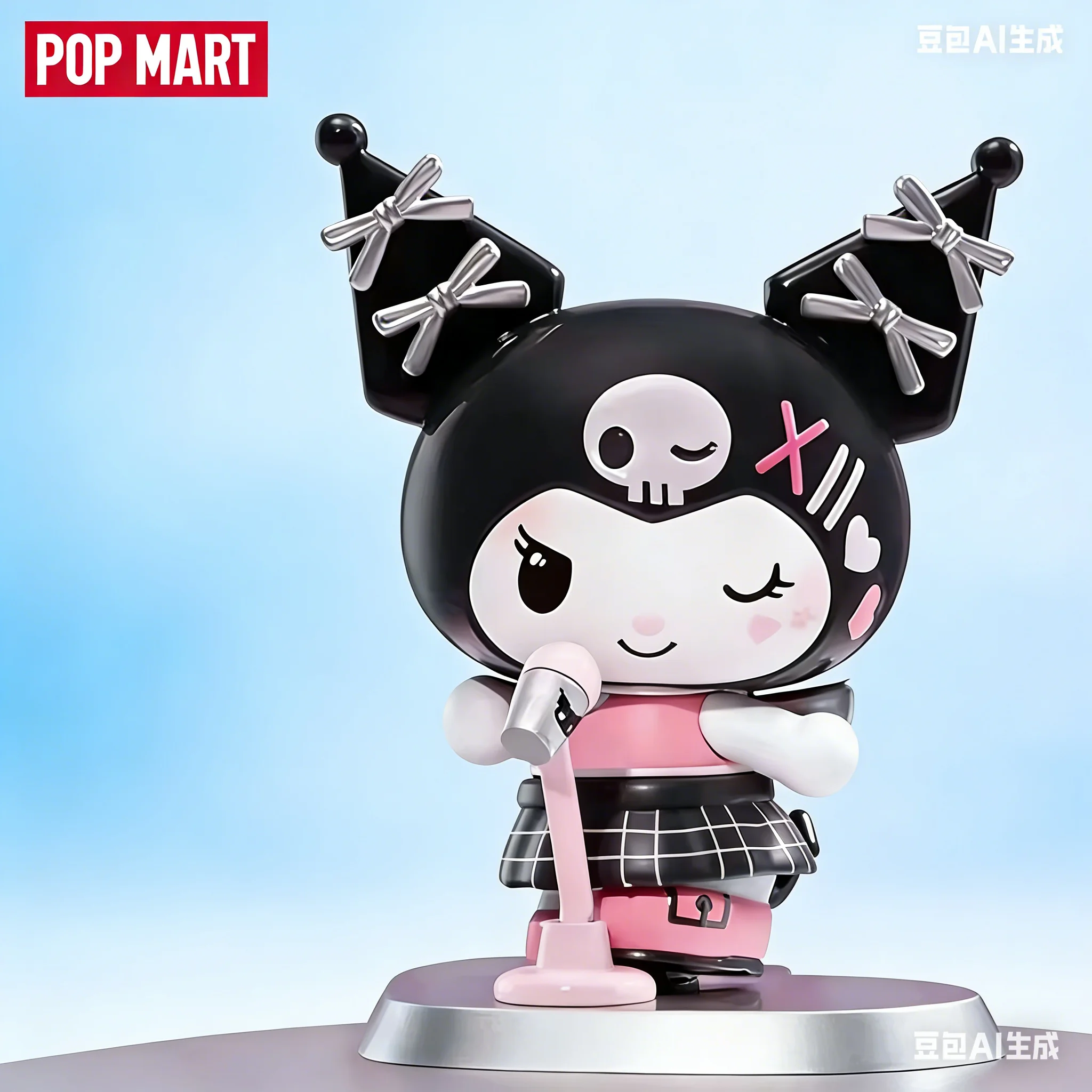 

POPMART Sanrio Pink Party Blind Box Kawaii Anime Collectible Figure Mystery Gift Toy Caixa Surpresa