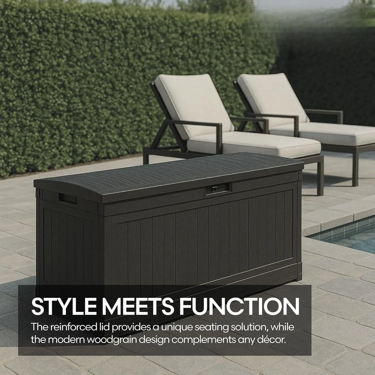 Flip Top 80 GAL. CAIXA DECK GRANDE