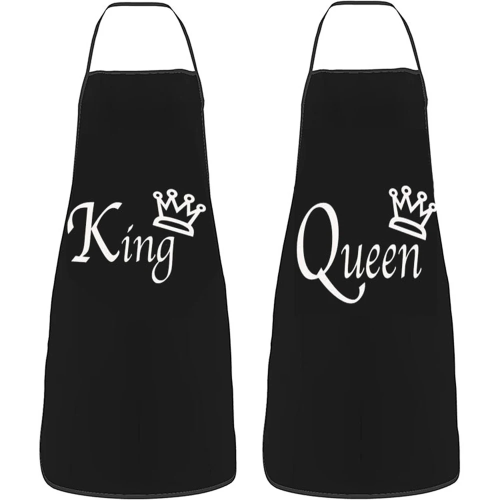 Couples Kitchen Cooking Apron Waterproof And Oil Resistant Household Apron