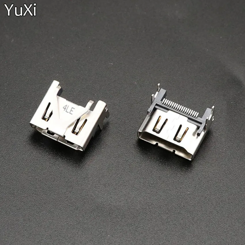 YuXi 1Pcs Replacement Display HDMI-Compatible Port Socket Jack Connector For PlayStation PS4 Pro Slim Console Port