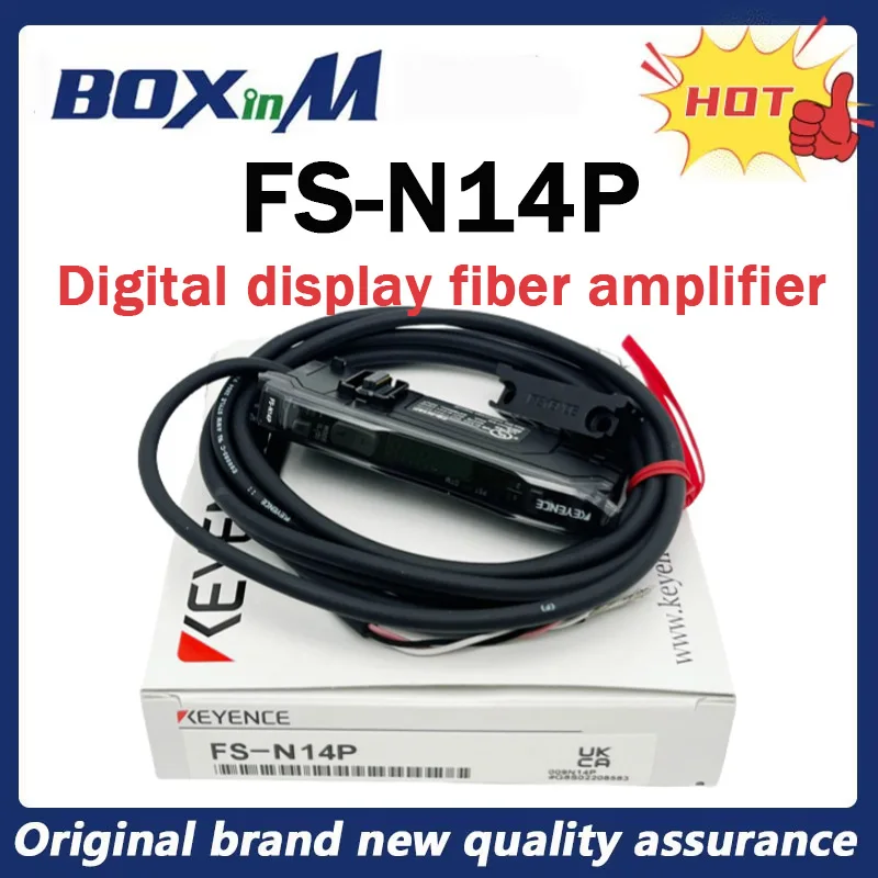 

100% New original FS-N14P FS-N14N Fiber optic amplifier sensor